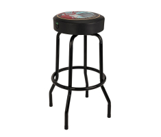 Стілець барний FENDER 30" GUITARS AND AMPS PICK POUCH BARSTOOL, BLACK