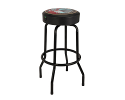 Стул барный FENDER 30" GUITARS AND AMPS PICK POUCH BARSTOOL, BLACK
