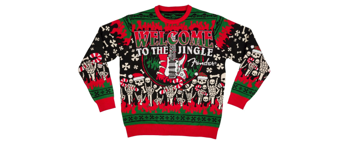 Светр FENDER UGLY CHRISTMAS SWEATER 2024 XXL