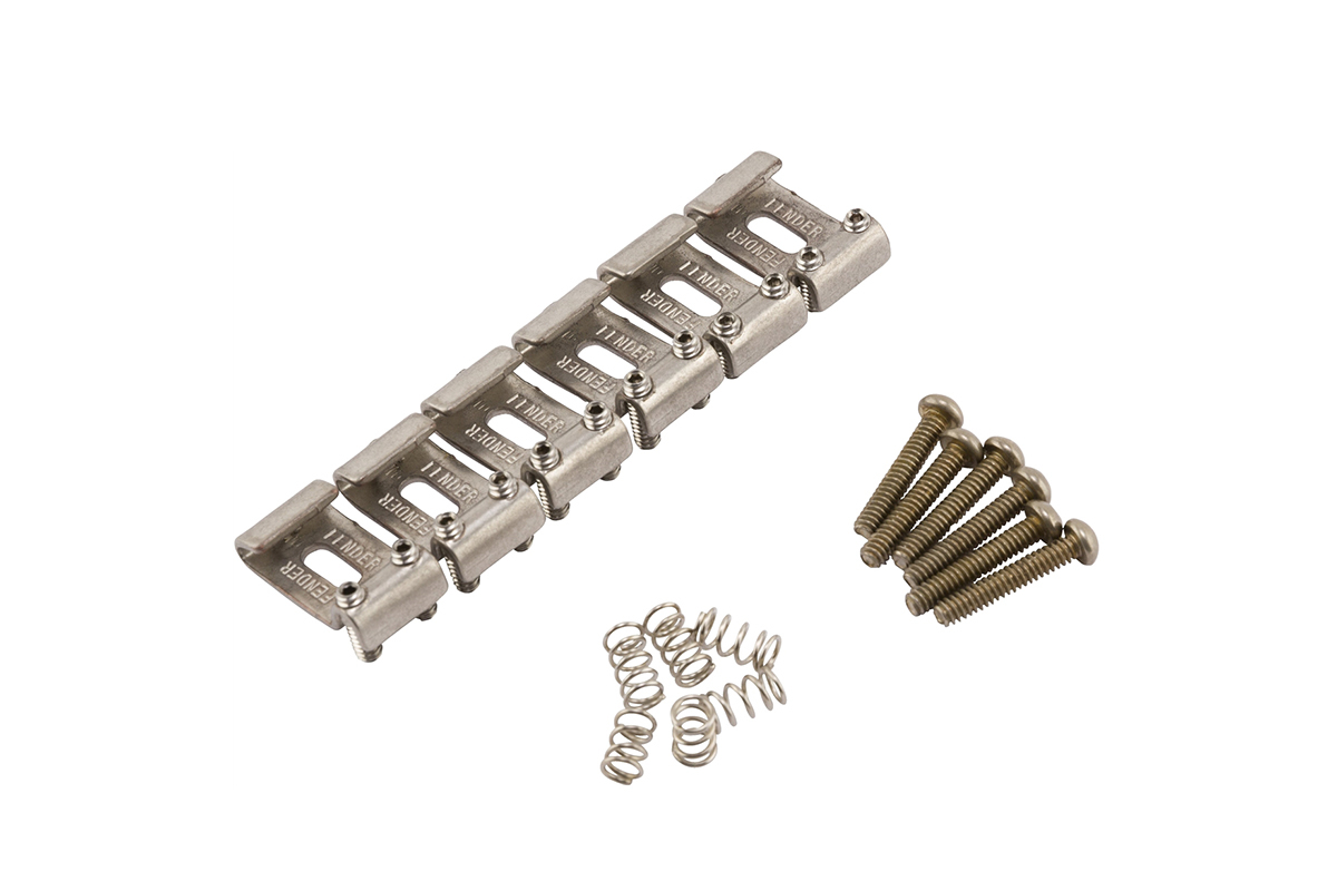 Набор сёдел для гитар FENDER ROAD WORN STRAT BRIDGE SECTION KIT