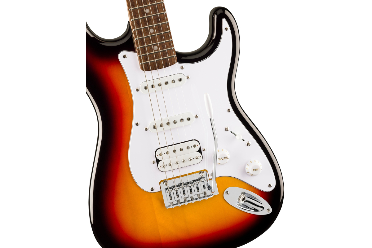 Електрогітара SQUIER AFFINITY SERIES STRATOCASTER JUNIOR HSS 3 COLOR SUNBURST