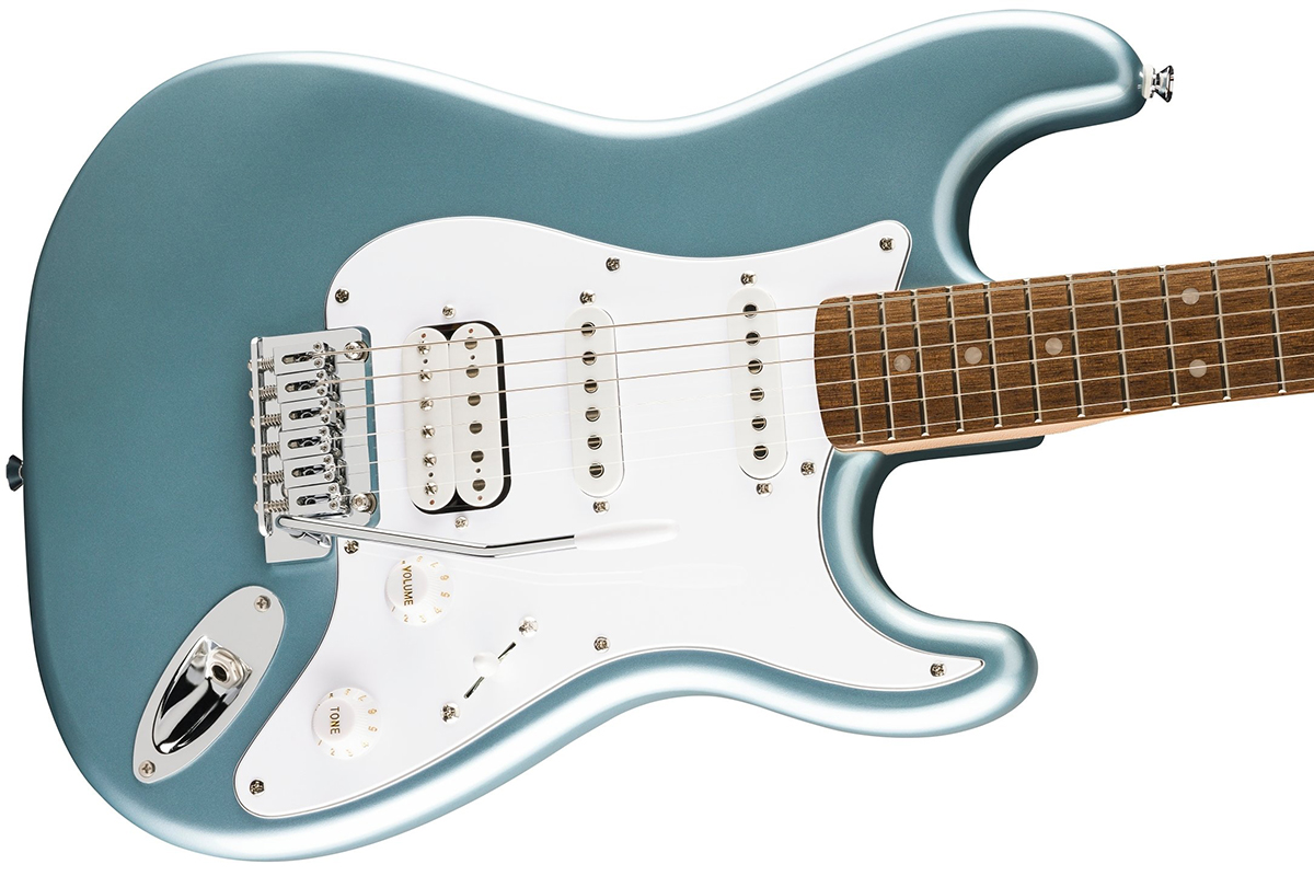 Електрогітара SQUIER AFFINITY SERIES STRATOCASTER JUNIOR HSS ICE BLUE METALLIC