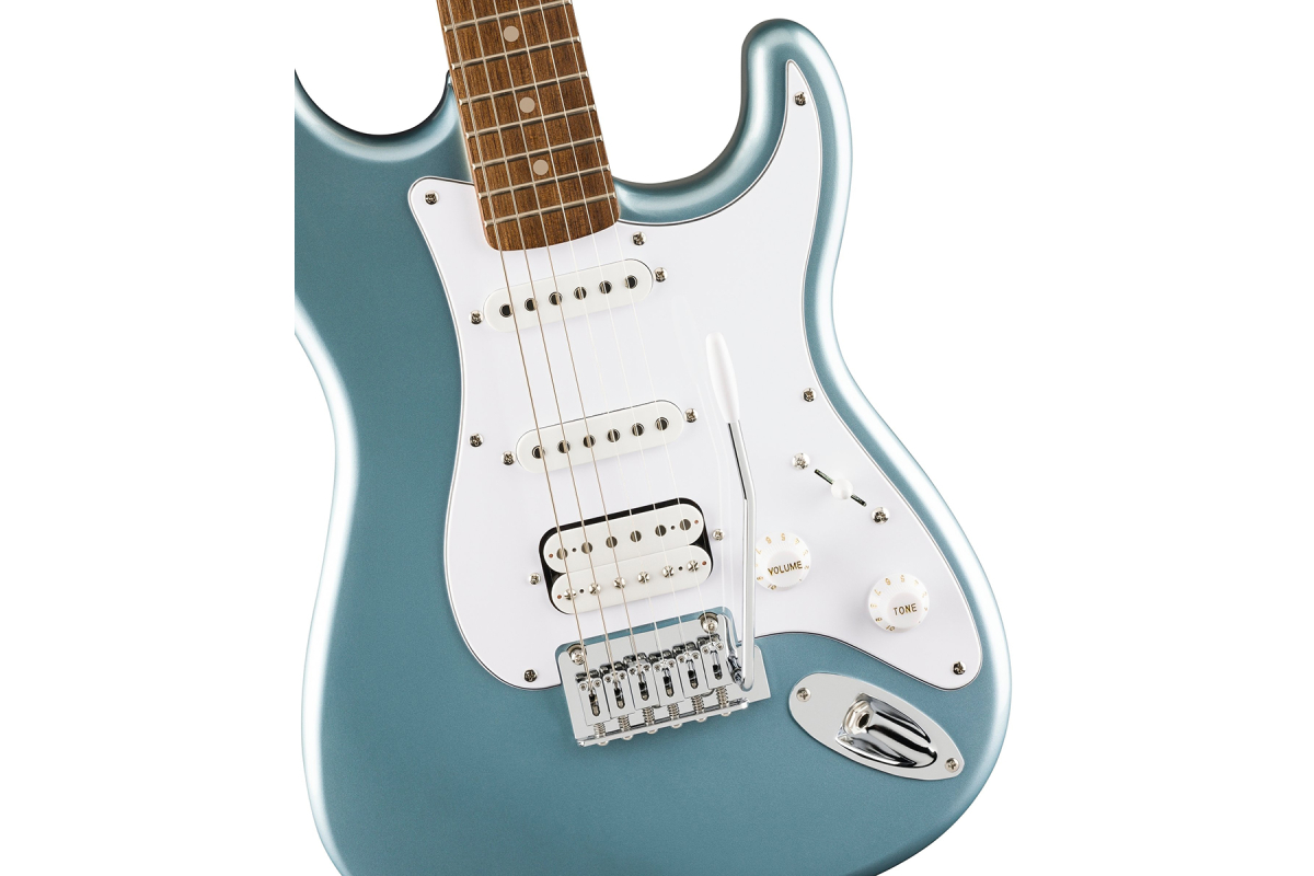 Електрогітара SQUIER AFFINITY SERIES STRATOCASTER JUNIOR HSS ICE BLUE METALLIC