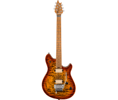 Електрогітара EVH WOLFGANG SPECIAL QM, BAKED MAPLE FINGERBOARD TIGER EYE GLOW