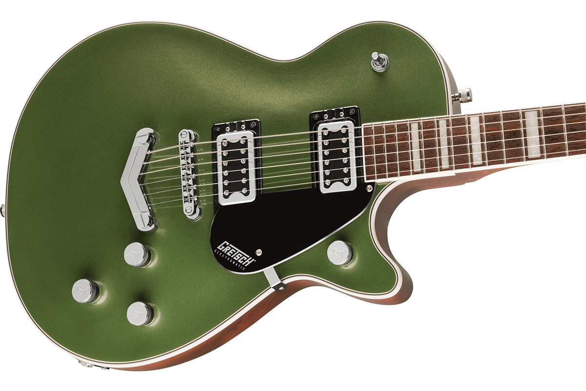 Електрогітара GRETSCH G5220 ELECTROMATIC JET BT SINGLE-CUT WITH V-STOPTAIL OLIVE METALLIC