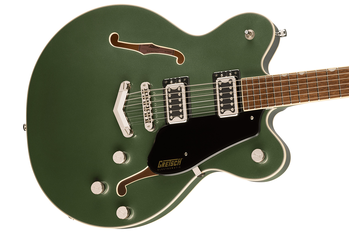 Гитара полуакустическая GRETSCH G5622 ELECTROMATIC CENTER BLOCK DOUBLE-CUT WITH V-STOPTAIL OLIVE METALLIC