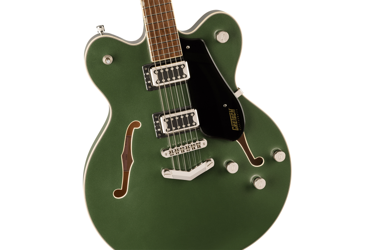 Гитара полуакустическая GRETSCH G5622 ELECTROMATIC CENTER BLOCK DOUBLE-CUT WITH V-STOPTAIL OLIVE METALLIC