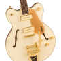 Гитара полуакустическая GRETSCH ELECTROMATIC PRISTINE LTD CENTER BLOCK DOUBLE-CUT WITH BIGSBY WHITE GOLD