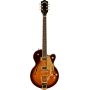 Гитара полуакустическая GRETSCH G5655TG ELECTROMATIC CENTER BLOCK JR. SINGLE-CUT WITH BIGSBY AND GOLD HARDWARE BARREL BURST