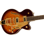 Гитара полуакустическая GRETSCH G5655TG ELECTROMATIC CENTER BLOCK JR. SINGLE-CUT WITH BIGSBY AND GOLD HARDWARE BARREL BURST