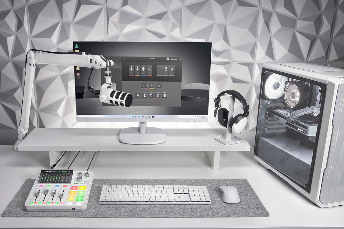 Мікрофон RODE PodMic USB White