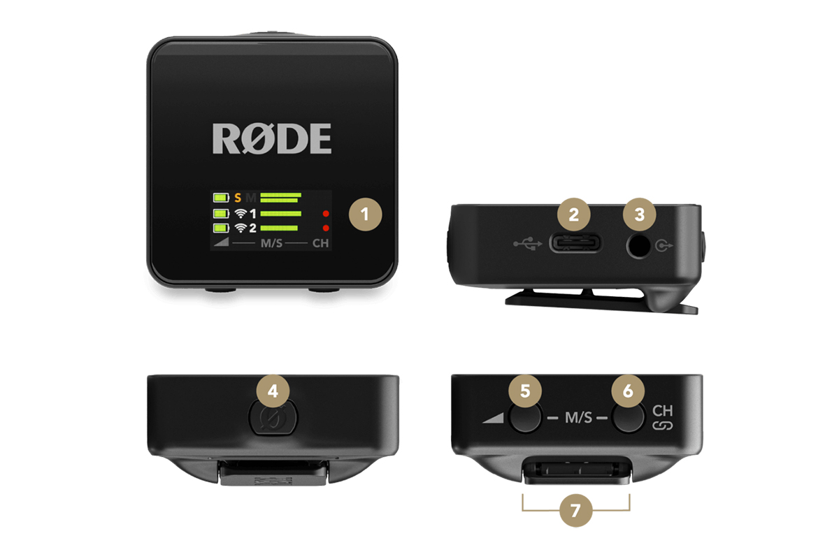 Мікрофонна радіосистема RODE Wireless GO Gen 3