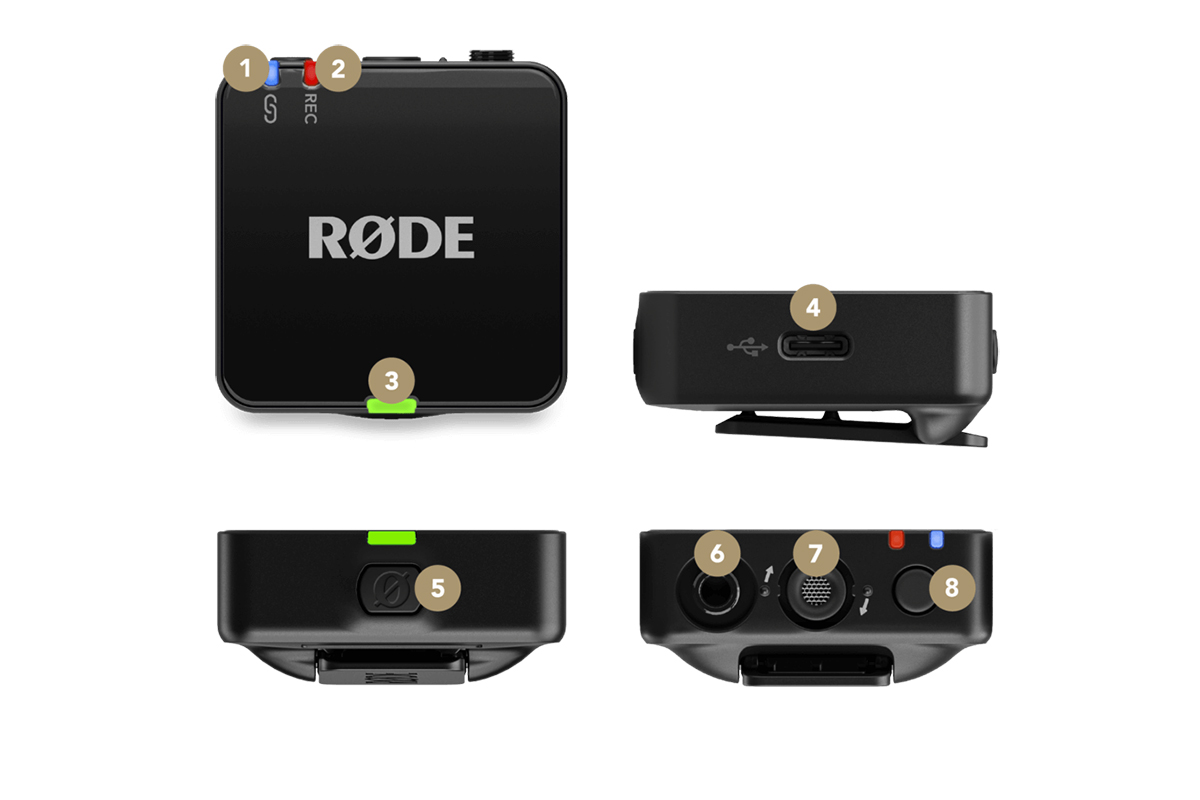 Мікрофонна радіосистема RODE Wireless GO Gen 3