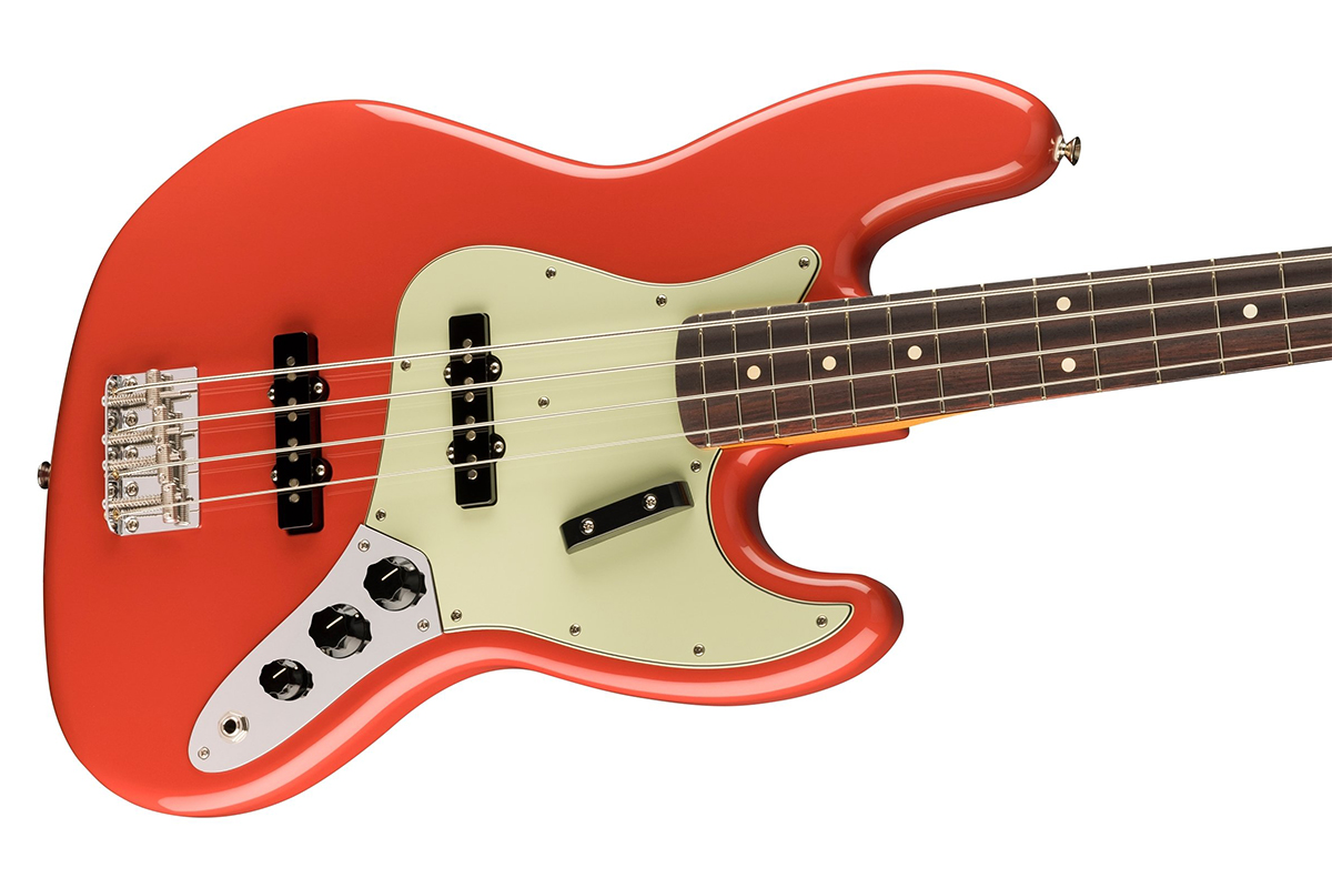 Бас-гітара FENDER VINTERA II '60S JAZZ BASS RW FIESTA RED