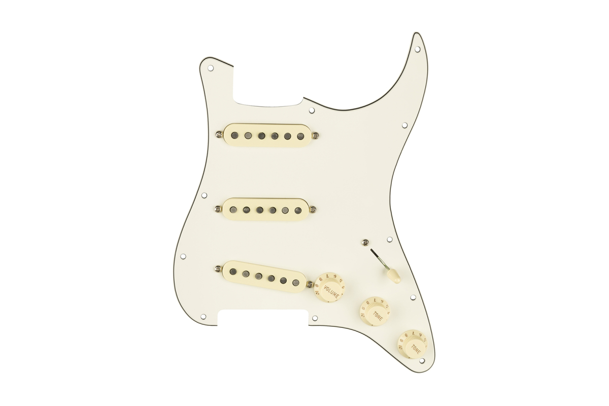Пикгард со звукоснимателями FENDER PRE-WIRED STRAT PICKGUARD CUSTOM '69 SSS
