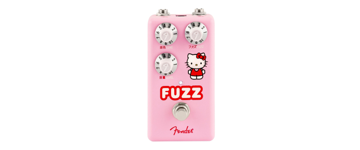 Педаль ефектів FENDER X HELLO KITTY PINK FUZZ PEDAL