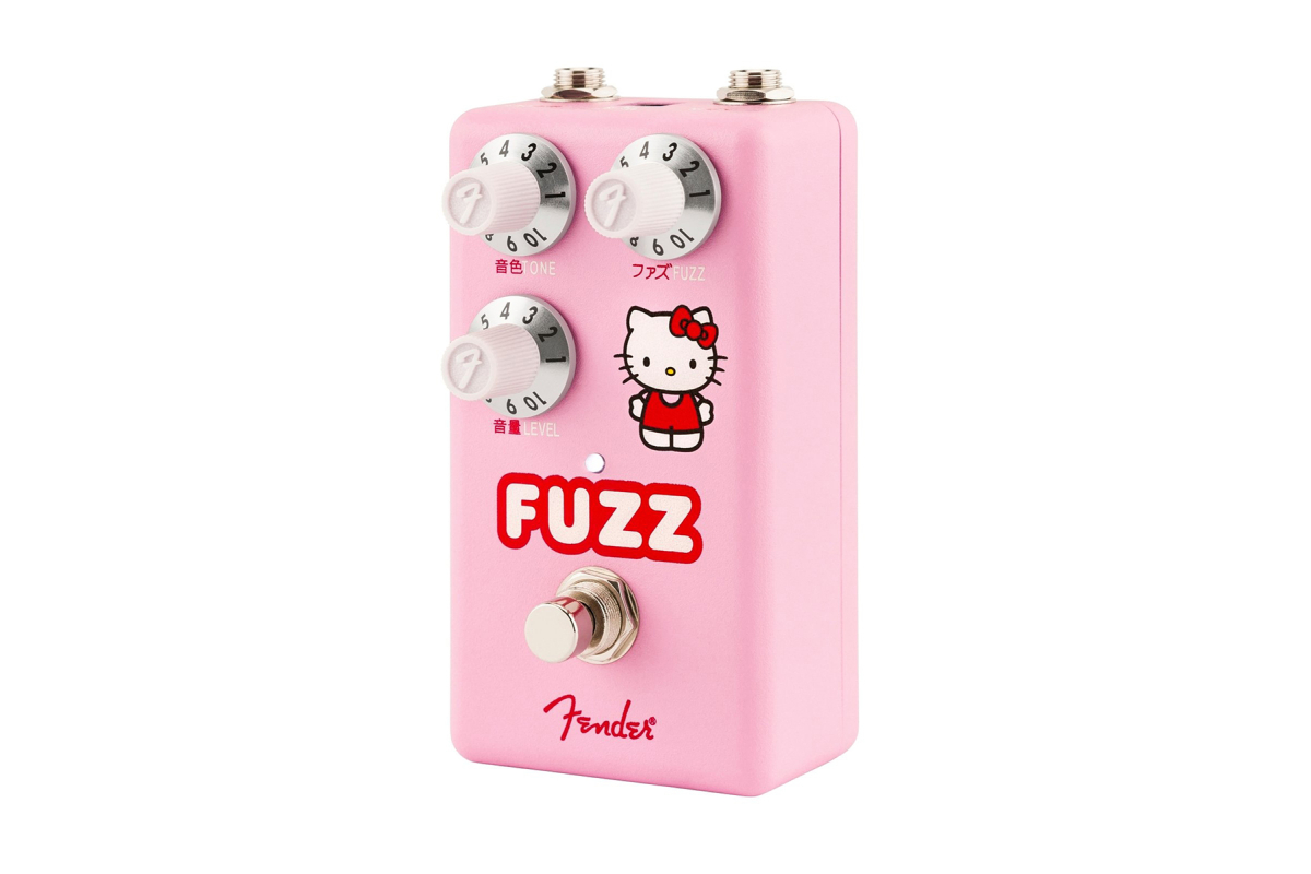 Педаль ефектів FENDER X HELLO KITTY PINK FUZZ PEDAL