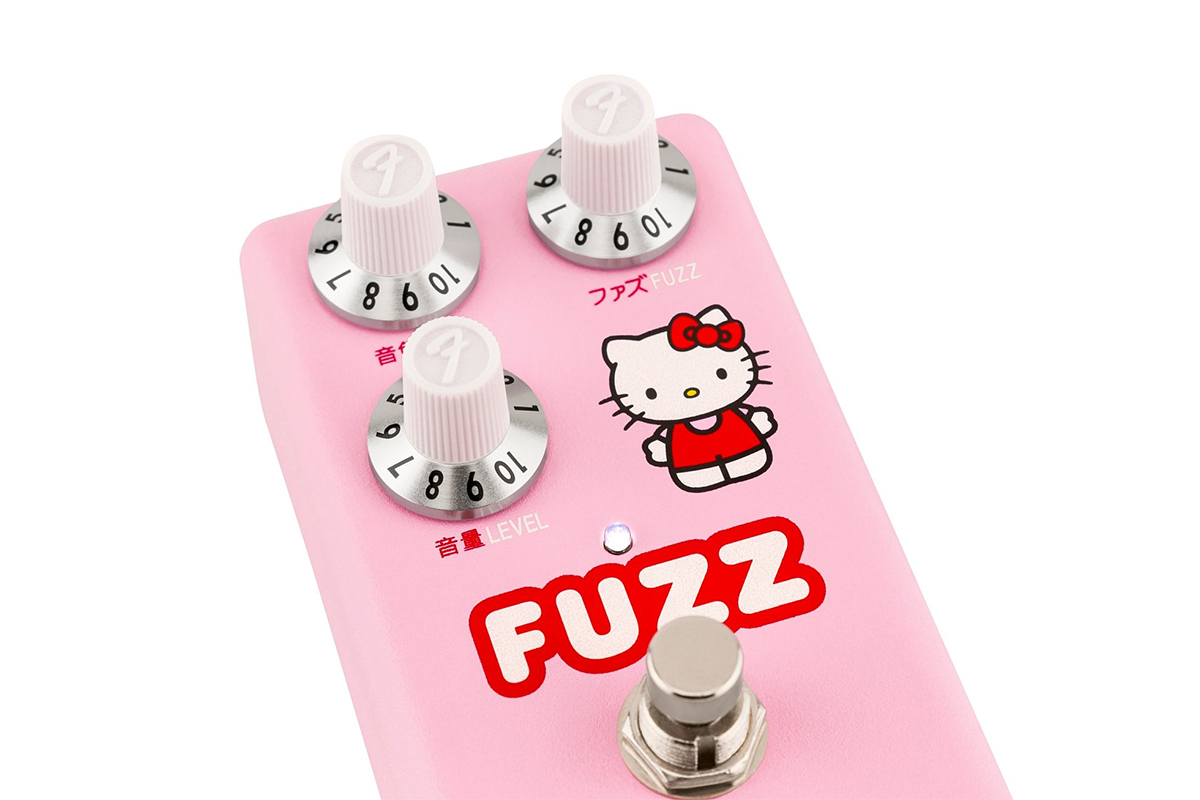 Педаль ефектів FENDER X HELLO KITTY PINK FUZZ PEDAL