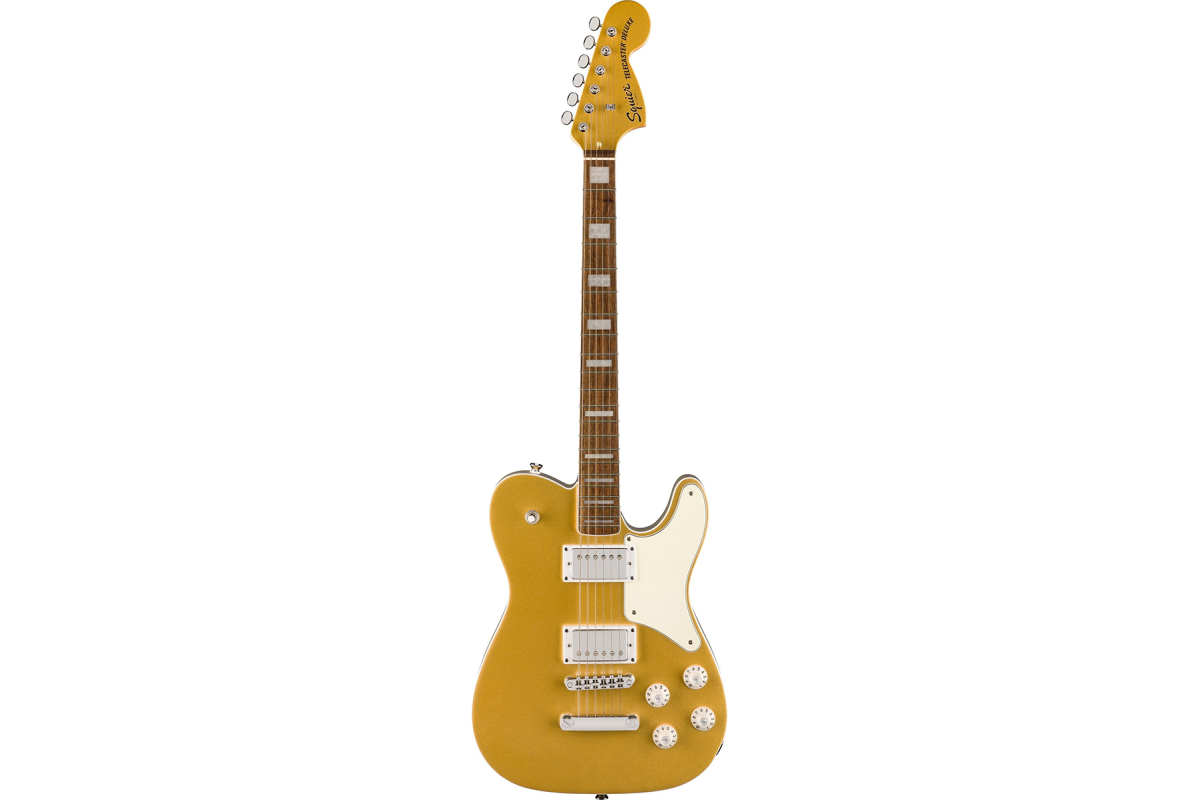 Электрогитара SQUIER by FENDER LIMITED EDITION PARANORMAL TROUBLEMAKER TELECASTER DELUXE AZTEC GOLD