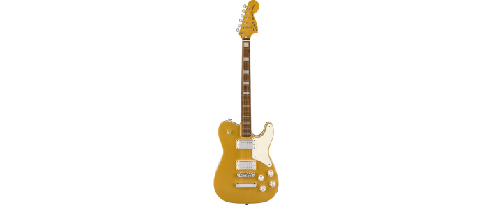 Электрогитара SQUIER by FENDER LIMITED EDITION PARANORMAL TROUBLEMAKER TELECASTER DELUXE AZTEC GOLD