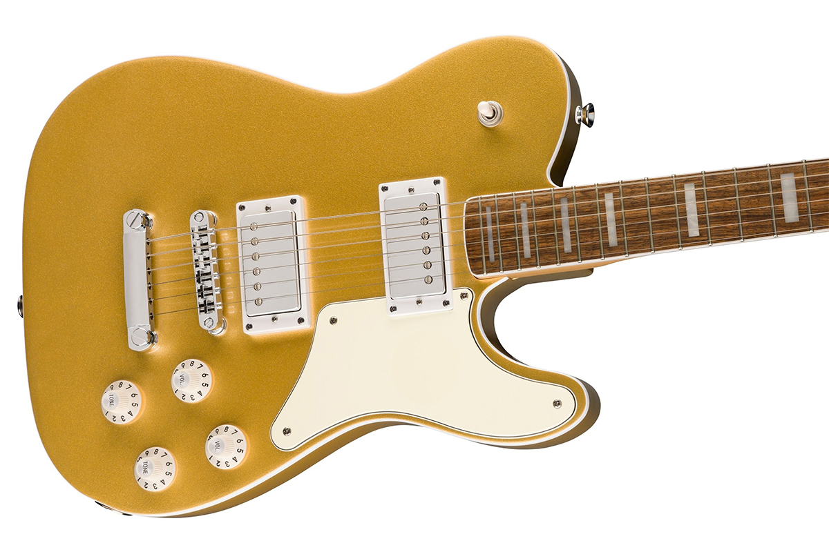 Электрогитара SQUIER by FENDER LIMITED EDITION PARANORMAL TROUBLEMAKER TELECASTER DELUXE AZTEC GOLD