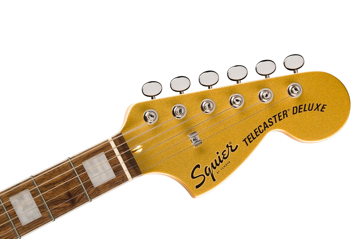 Электрогитара SQUIER by FENDER LIMITED EDITION PARANORMAL TROUBLEMAKER TELECASTER DELUXE AZTEC GOLD