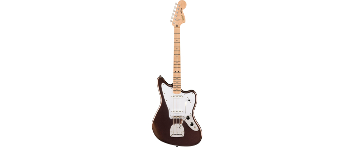 Електрогітара SQUIER AFFINITY SERIES JAGUAR MYSTIC METALLIC BROWN