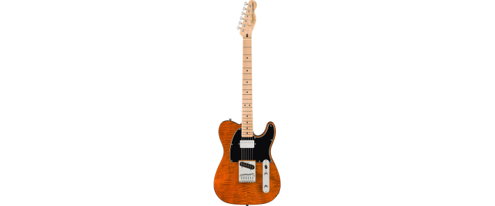 Електрогітара SQUIER AFFINITY SERIES TELECASTER FLAME MAPLE TOP MOCHA
