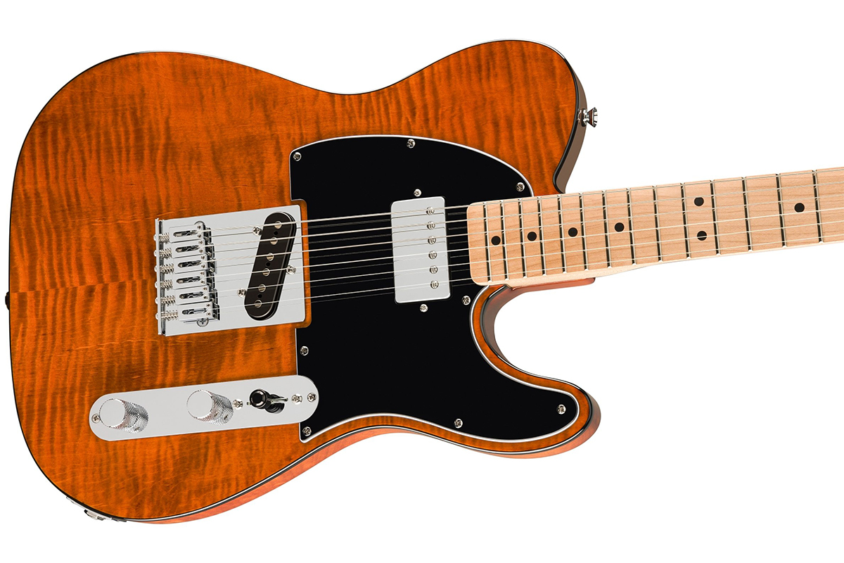 Електрогітара SQUIER AFFINITY SERIES TELECASTER FLAME MAPLE TOP MOCHA
