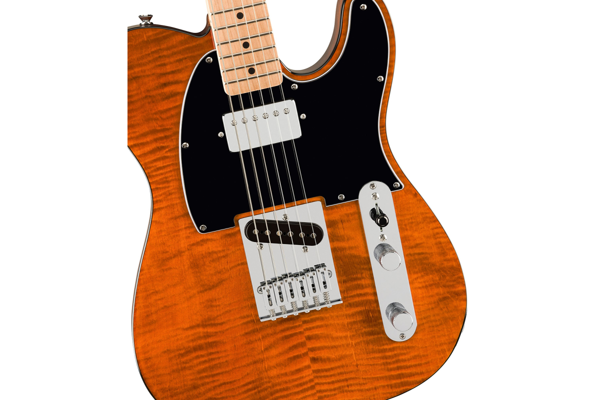 Електрогітара SQUIER AFFINITY SERIES TELECASTER FLAME MAPLE TOP MOCHA