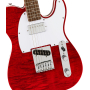 Електрогітара SQUIER AFFINITY SERIES TELECASTER FLAME MAPLE TOP CRIMSON RED TRANSPARENT