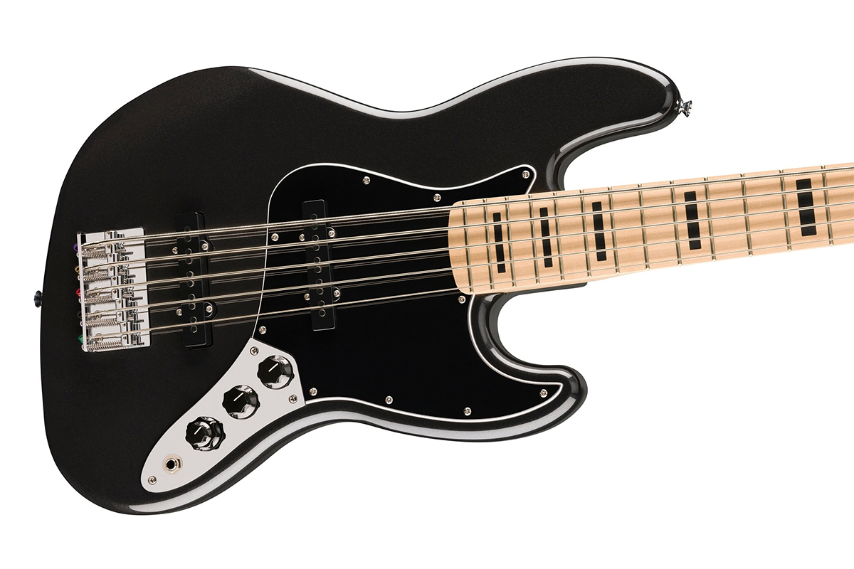 Бас-гітара SQUIER by FENDER AFFINITY SERIES ACTIVE JAZZ BASS V BLACK