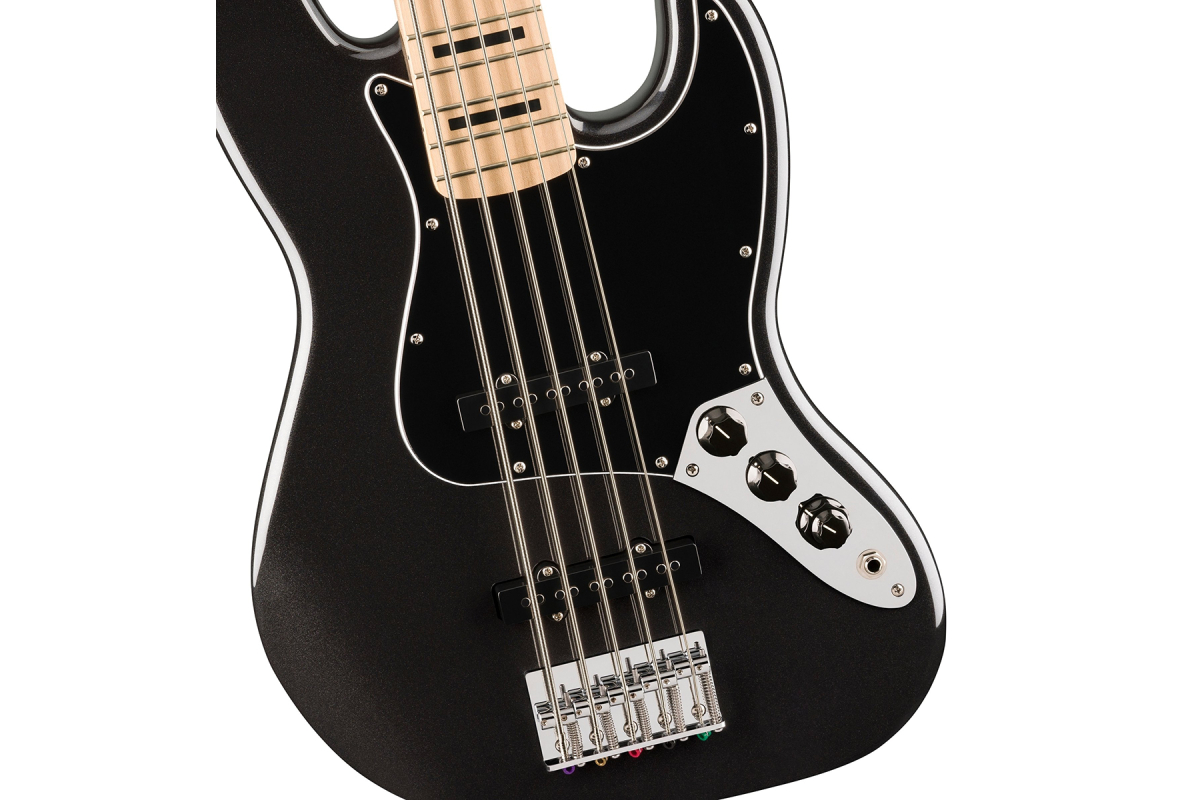 Бас-гітара SQUIER by FENDER AFFINITY SERIES ACTIVE JAZZ BASS V BLACK