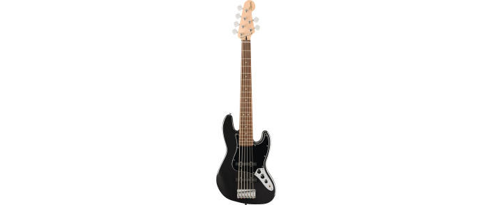 Бас-гітара SQUIER AFFINITY SERIES JAZZ BASS VI BLACK