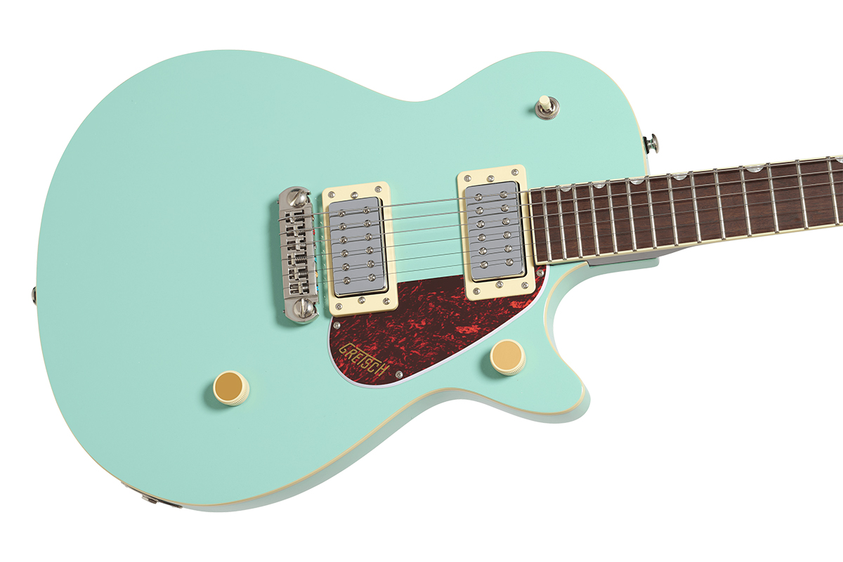 Електрогітара GRETSCH STREAMLINER JET CLUB SINGLE-CUT WITH WRAPAROUND MINT METALLIC