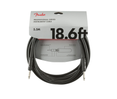 Кабель инструментальный FENDER CABLE PROFESSIONAL 18.6' BLACK