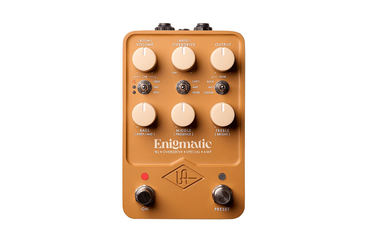 Педаль эффектов UNIVERSAL AUDIO Enigmatic '82 Overdrive Special Amp
