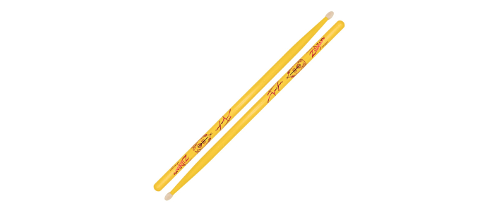 Барабанные палочки ZILDJIAN DRUMSTICKS JOSH DUN CLANCY YELLOW
