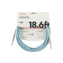 Кабель інструментальний FENDER CABLE ORIGINAL SERIES 18.6' DAPHNE BLUE