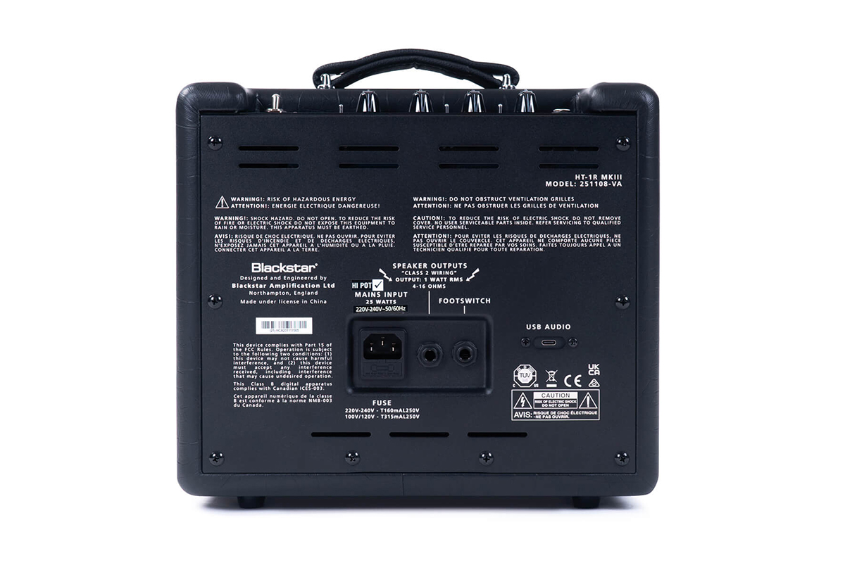 Гітарний комбопідсилювач BLACKSTAR HT-1R MKIII