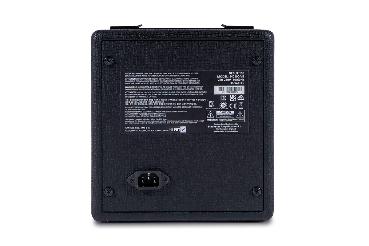 Гитарный комбоусилитель BLACKSTAR DEBUT 10E BLACK