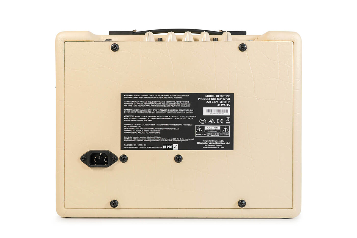 Гитарный комбоусилитель BLACKSTAR DEBUT 15E CREAM