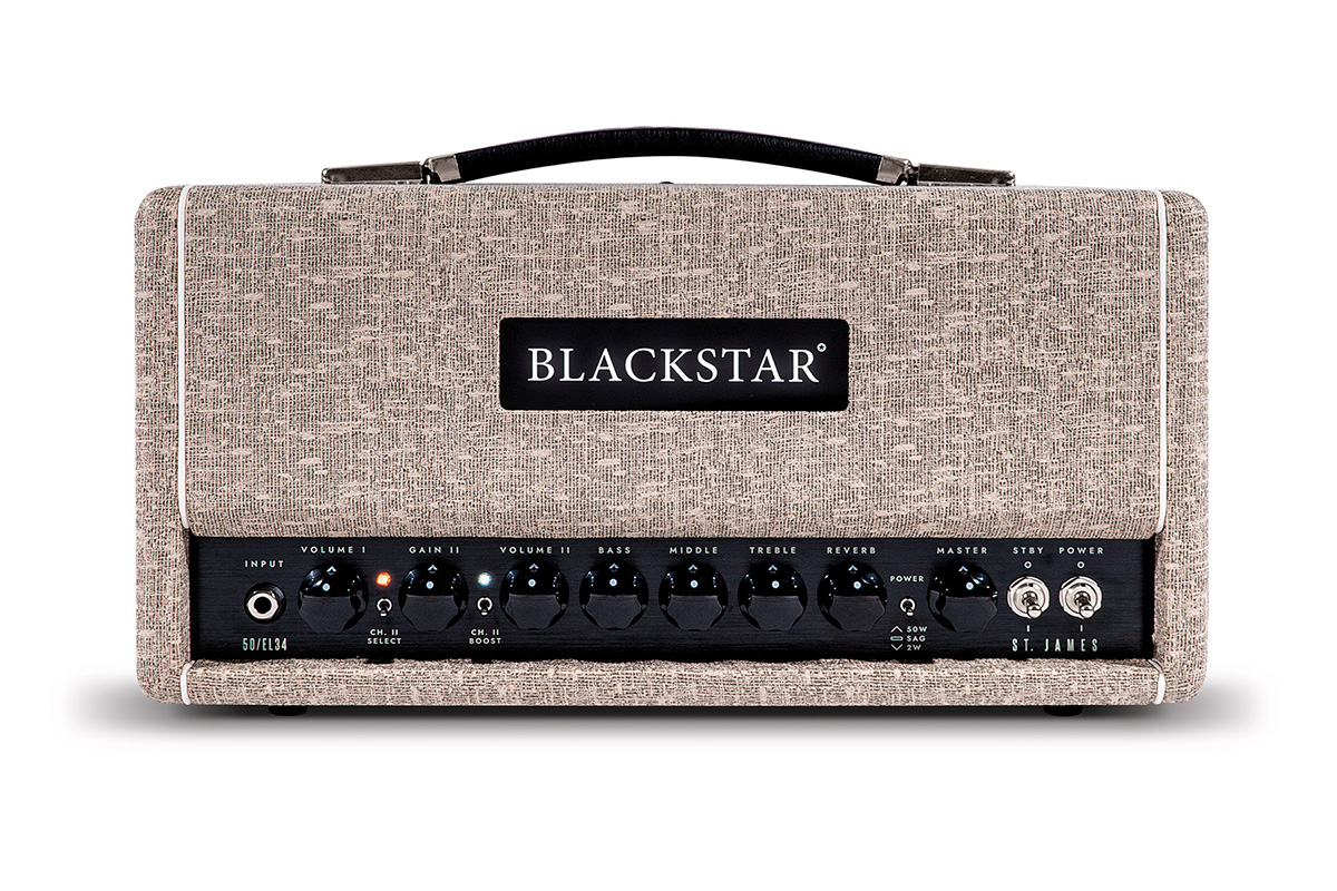 Гітарний підсилювач BLACKSTAR ST. JAMES 50 EL34 HEAD