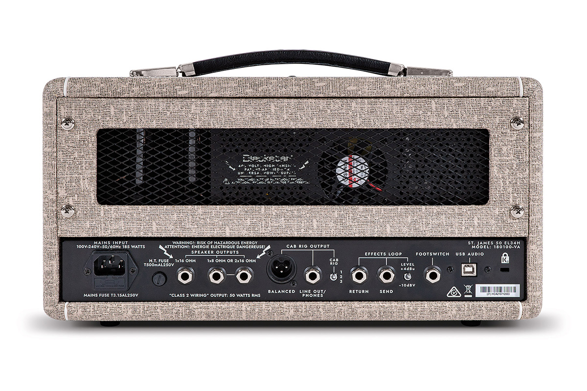Гітарний підсилювач BLACKSTAR ST. JAMES 50 EL34 HEAD