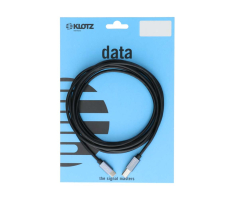 USB кабель KLOTZ USB 2.0 CABLE PLUG C - PLUG B 0.5 M
