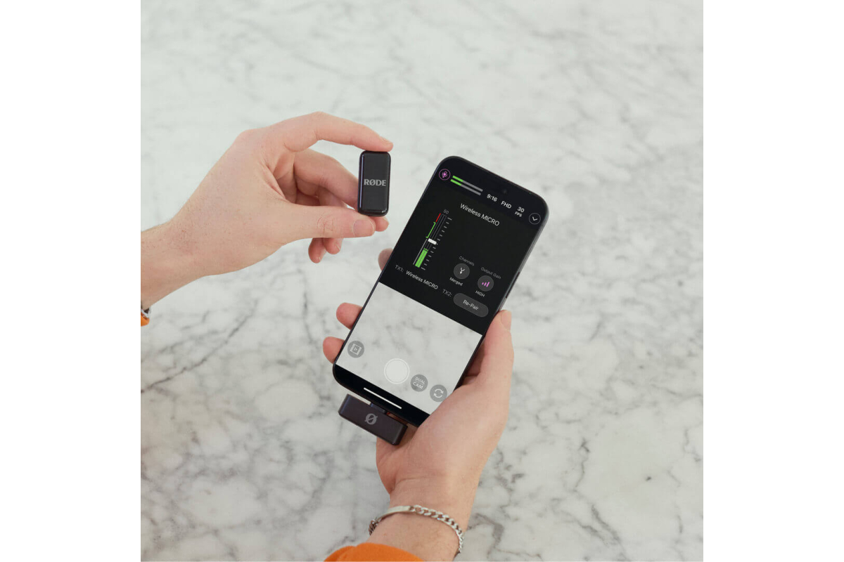 Микрофонная радиосистема RODE Wireless Micro USB-C BLACK