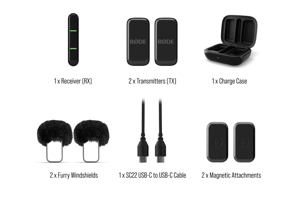 Микрофонная радиосистема RODE Wireless Micro USB-C BLACK