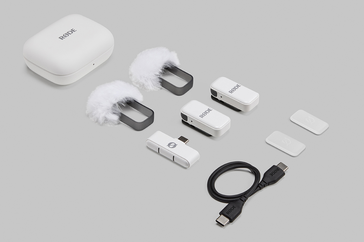 Микрофонная радиосистема RODE Wireless Micro USB-C White