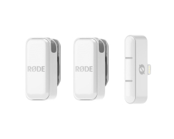 Мікрофонна радіосистема RODE Wireless Micro Lightning White