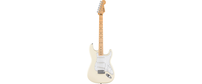 Электрогитара FENDER STANDARD STRATOCASTER MN OLYMPIC WHITE
